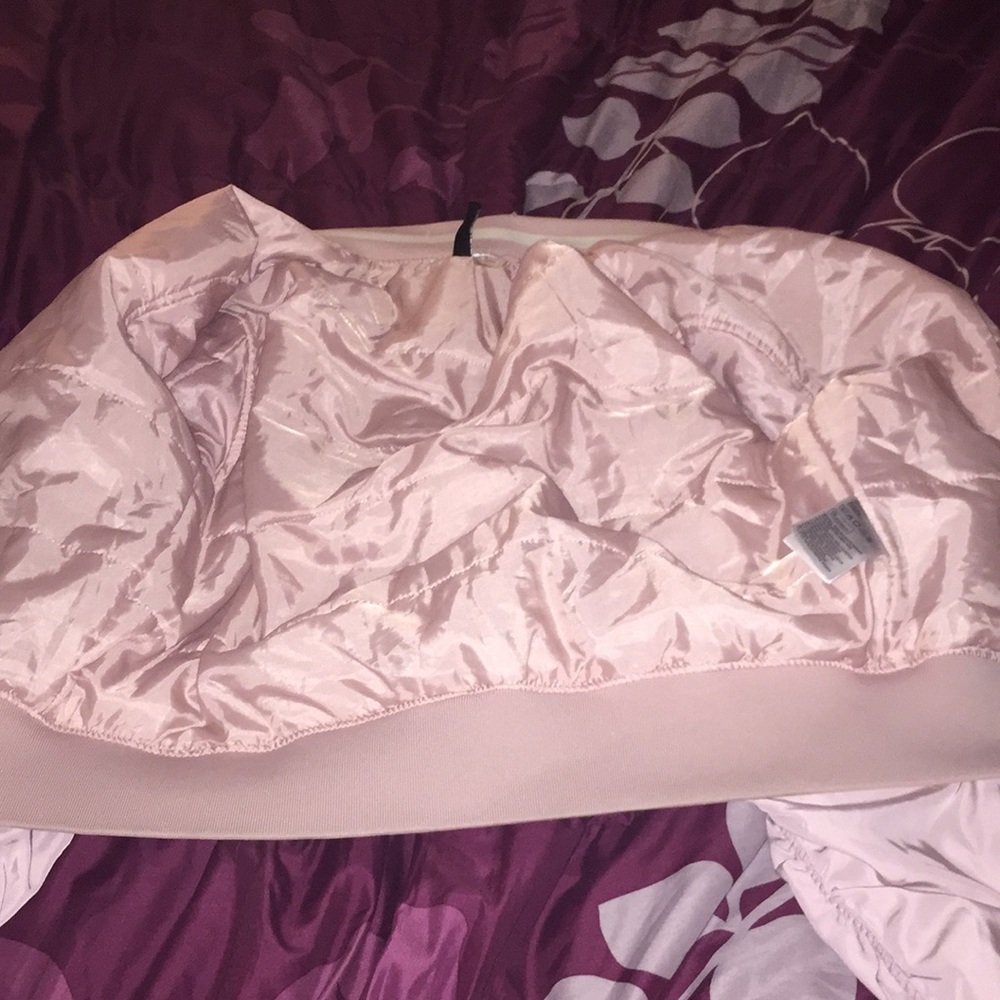 pink and white jacket, price $10 women’s size 12